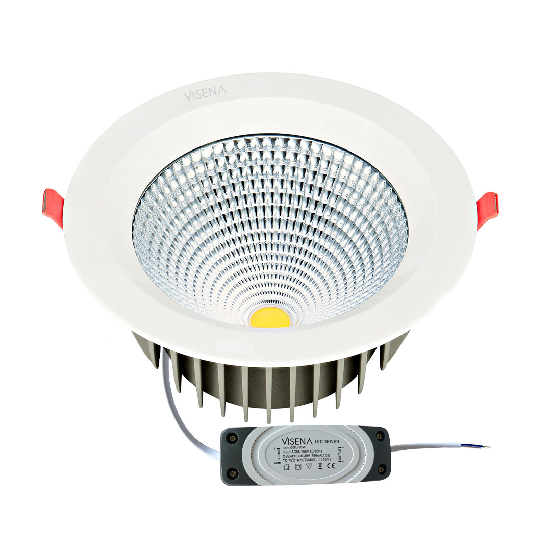 چراغ COB عمیق 40W مهتابی ویسنا(برش20)